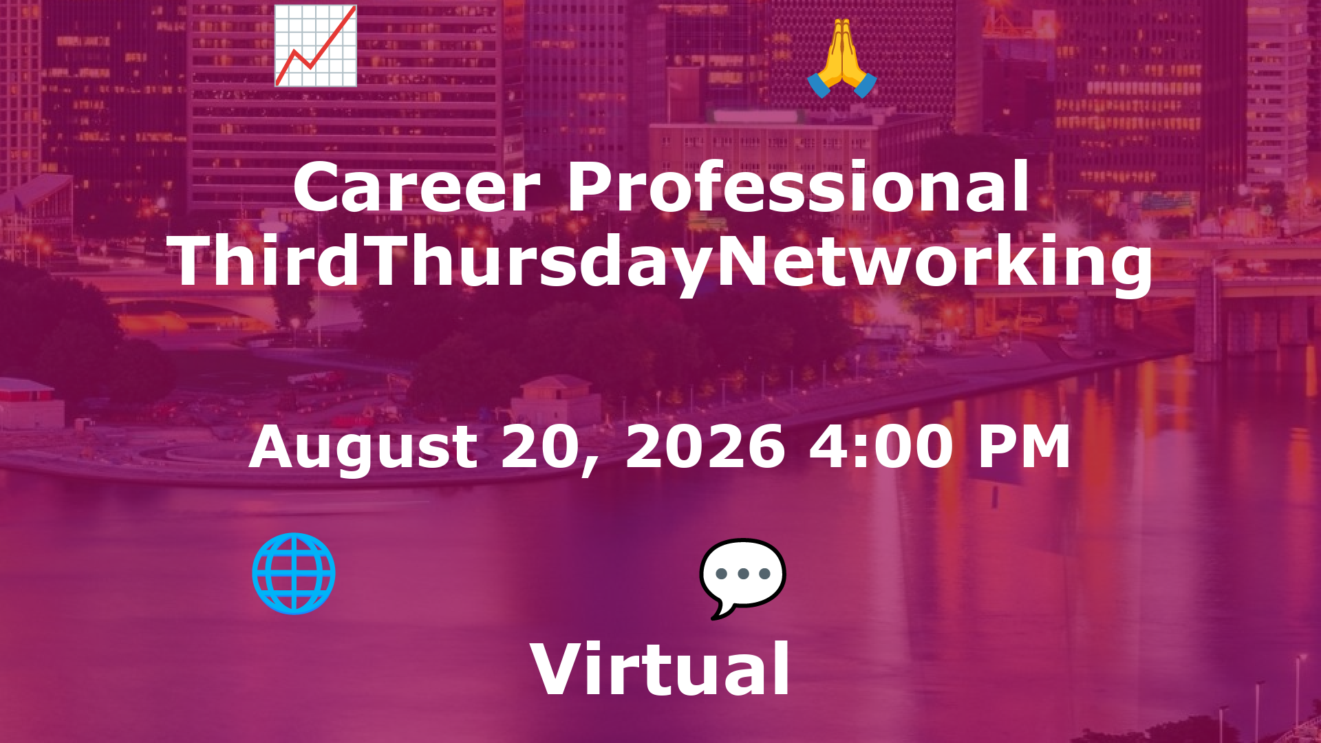 Career Professional ThirdThursdayNetworking  event image